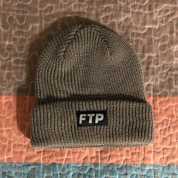 FTP Other - FTP Reflective Knit Beanie Olive